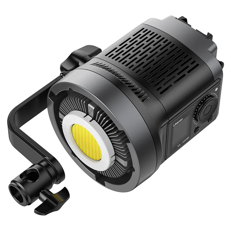Luz de Vídeo LED RGB Ulanzi VL-120C 120W COB – Dual Power V-Mount, 2700K a 6500K e Montagem Bowens