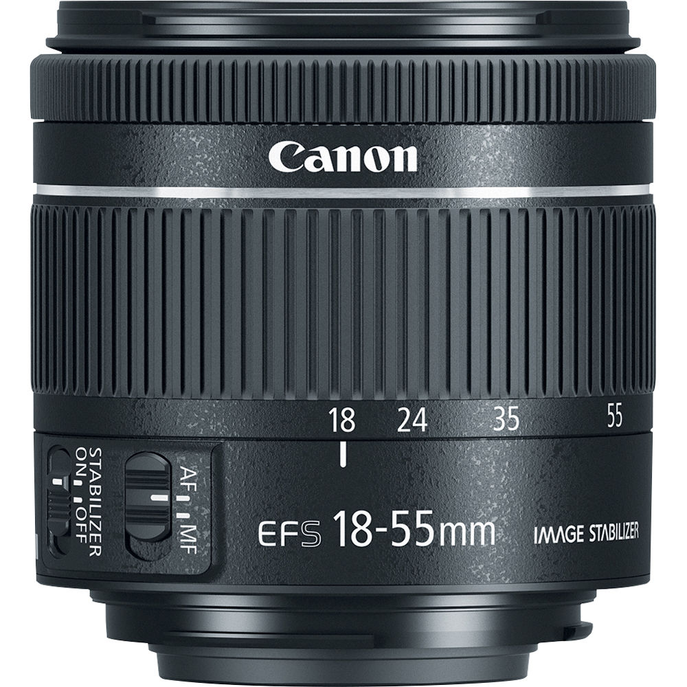 Lente Canon EF-S 18-55mm f/4-5.6 IS STM (Open Box)