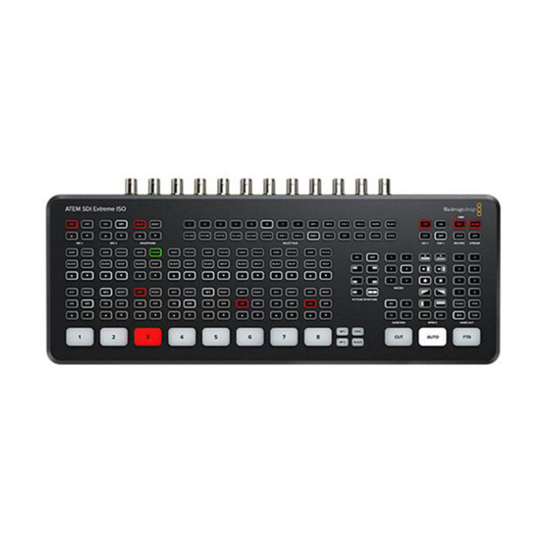Switcher Blackmagic Design ATEM SDI Extreme ISO – Produção ao Vivo Multicâmera com Gravação ISO