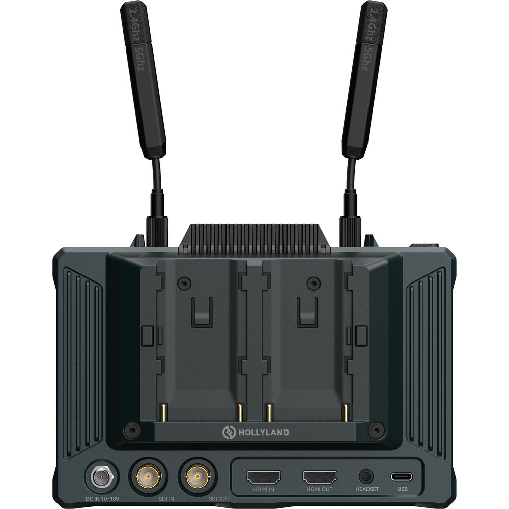 Kit Monitor Transceptor Wireless Hollyland Pyro 7 (Conjunto com 2) – Transmissão Profissional de Vídeo