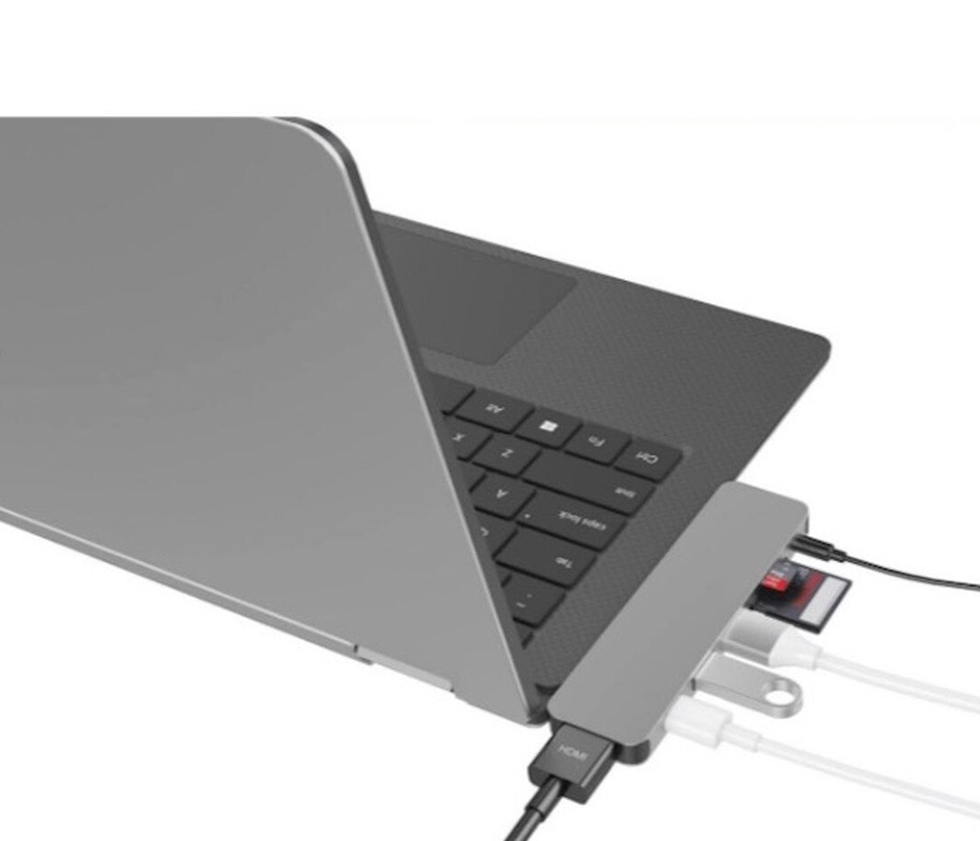 Hub HYPER HyperDrive DUO 7 em 1 USB Type-C para MacBook Pro e MacBook Air 