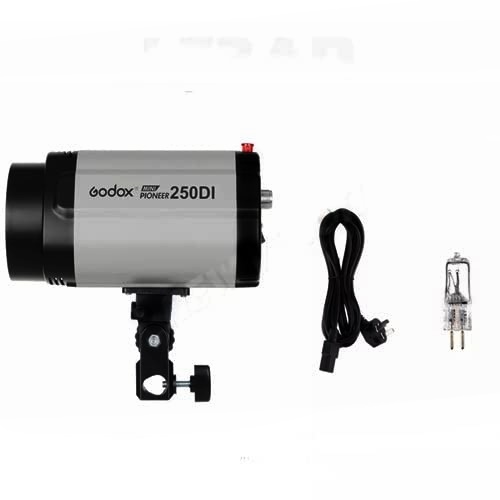 Iluminador de Estúdio Godox 250DI – Flash Tocha 250Ws