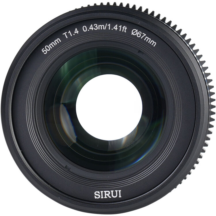 Lente Cinema Sirui VP-1 Vision Prime 50mm T1.4 Full-Frame  (Multi-Mount)
