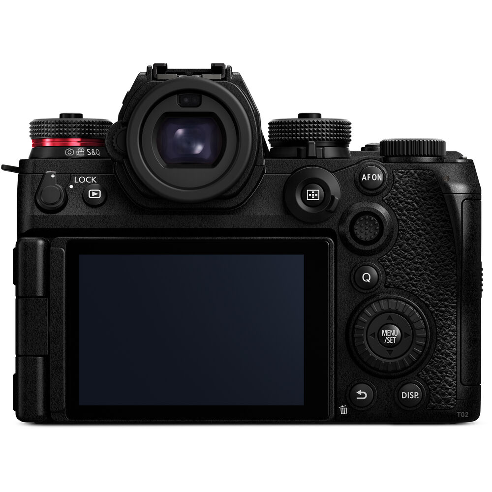 Câmera Panasonic Lumix S1 IIE Mirrorless com lente 24-105mm f/4 Macro OIS