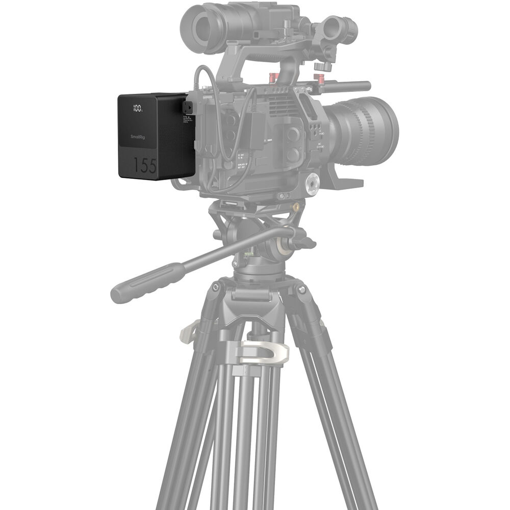 Bateria Smallrig VB155 Mini V-Mount – 155Wh, Carga Rápida 100W e Display OLED