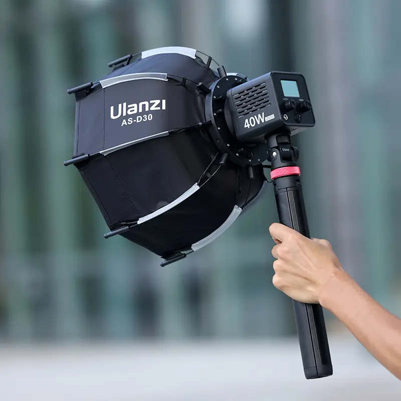 Softbox Octagonal Ulanzi AS-D30 30cm (Montagem Mini Bowens)