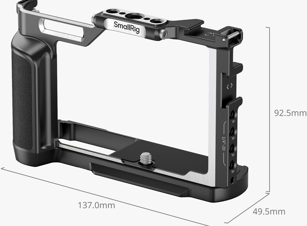Cage SmallRig para Câmera Panasonic Lumix S9 – Estrutura de Proteção e Montagem Acessórios