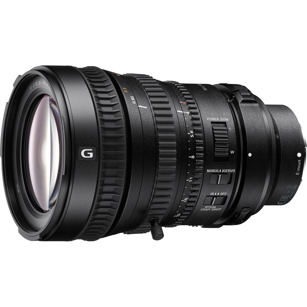 Lente Sony FE PZ 28-135mm f/4 G OSS - Garantia de 18 meses