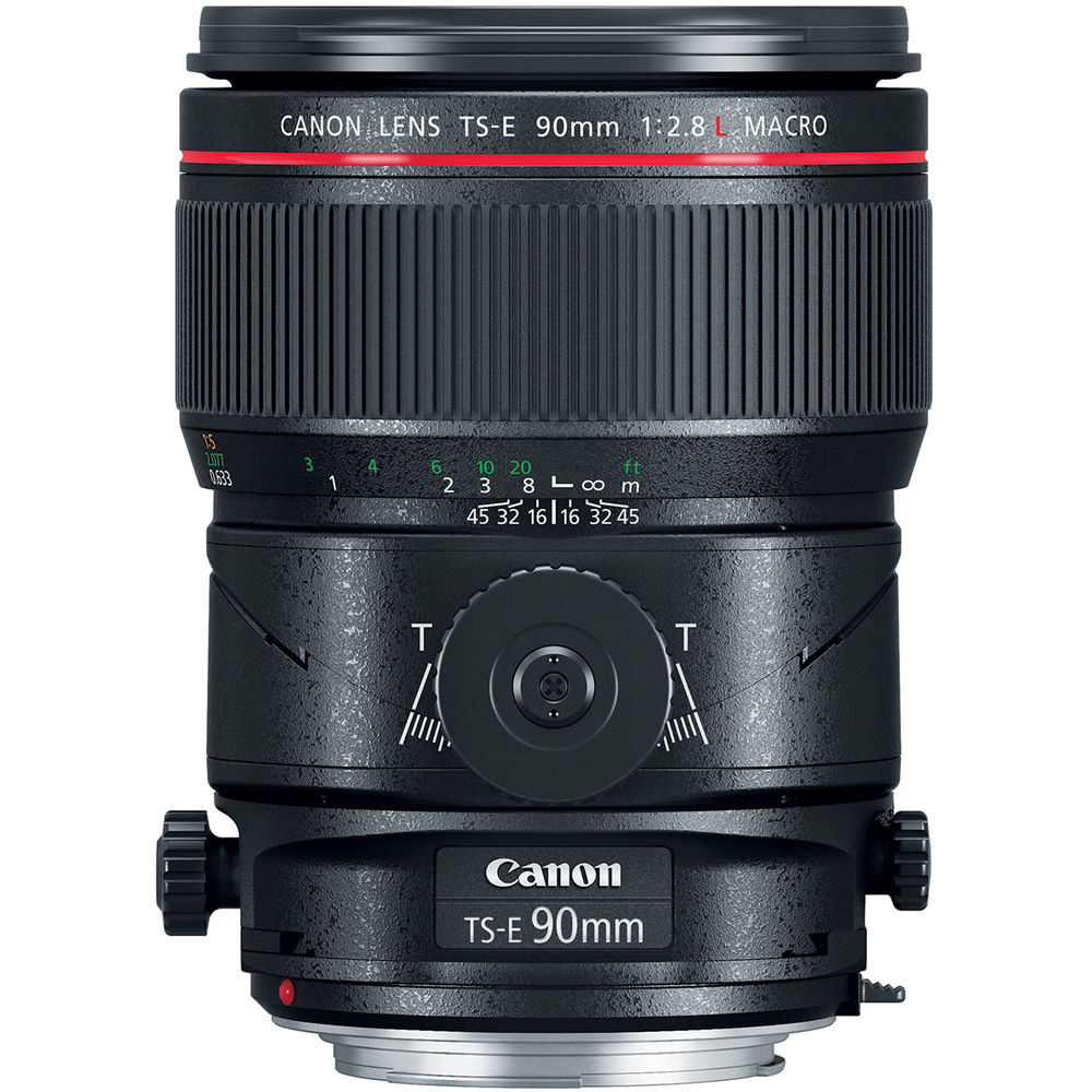 Lente Canon TS-E 90mm f/2.8 L Macro Tilt-Shift
