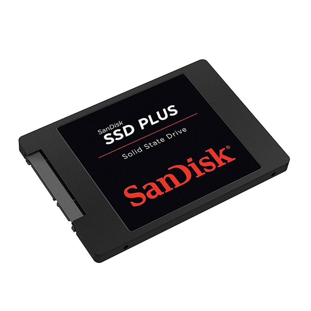 SSD Sandisk Plus, 240GB, SATA, Leitura 530MB/s, Gravação 440MB/s - SDSSDA-240G-G26