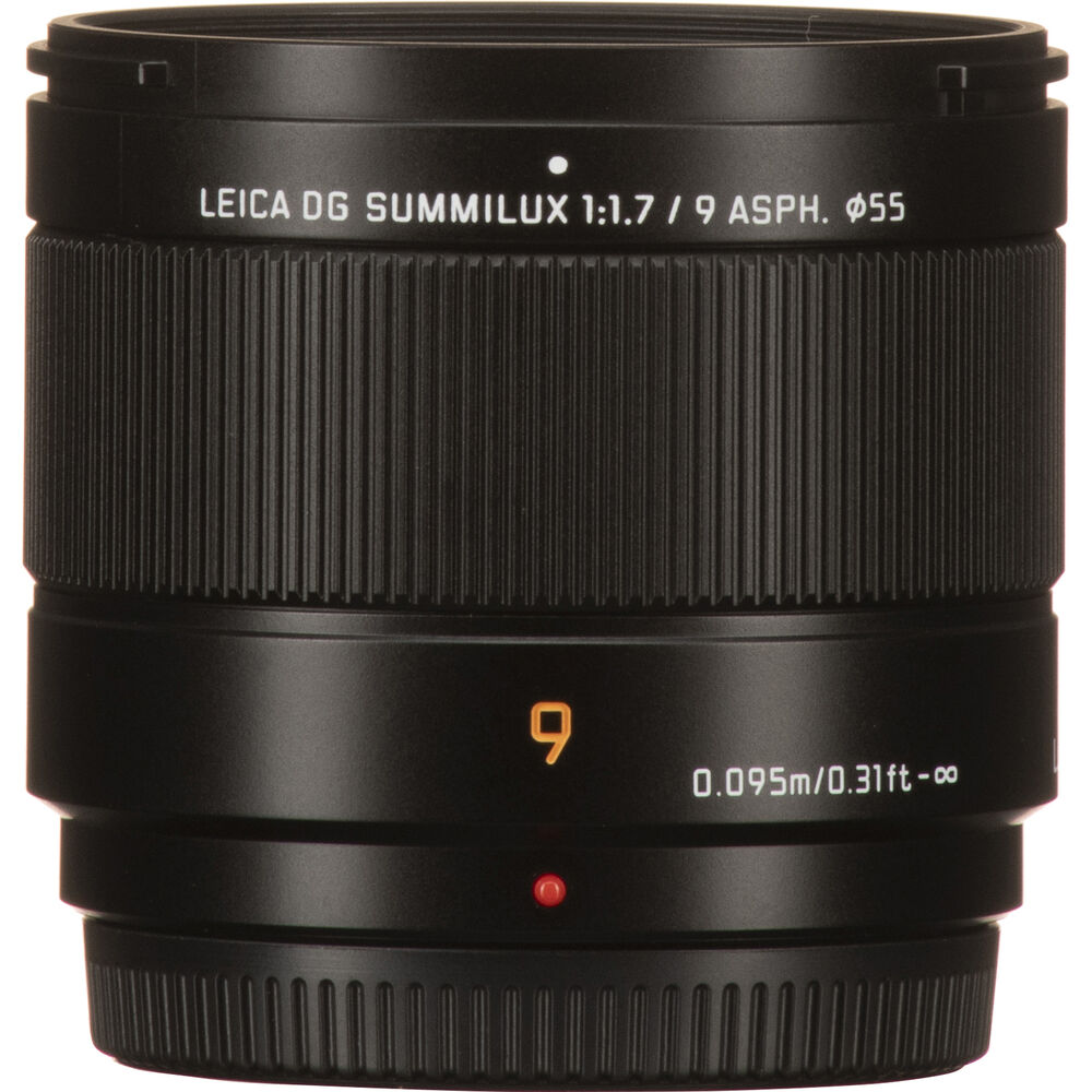 Lente Panasonic Leica DG Summilux 9mm f/1.7 ASPH (Micro Quatro Terços)