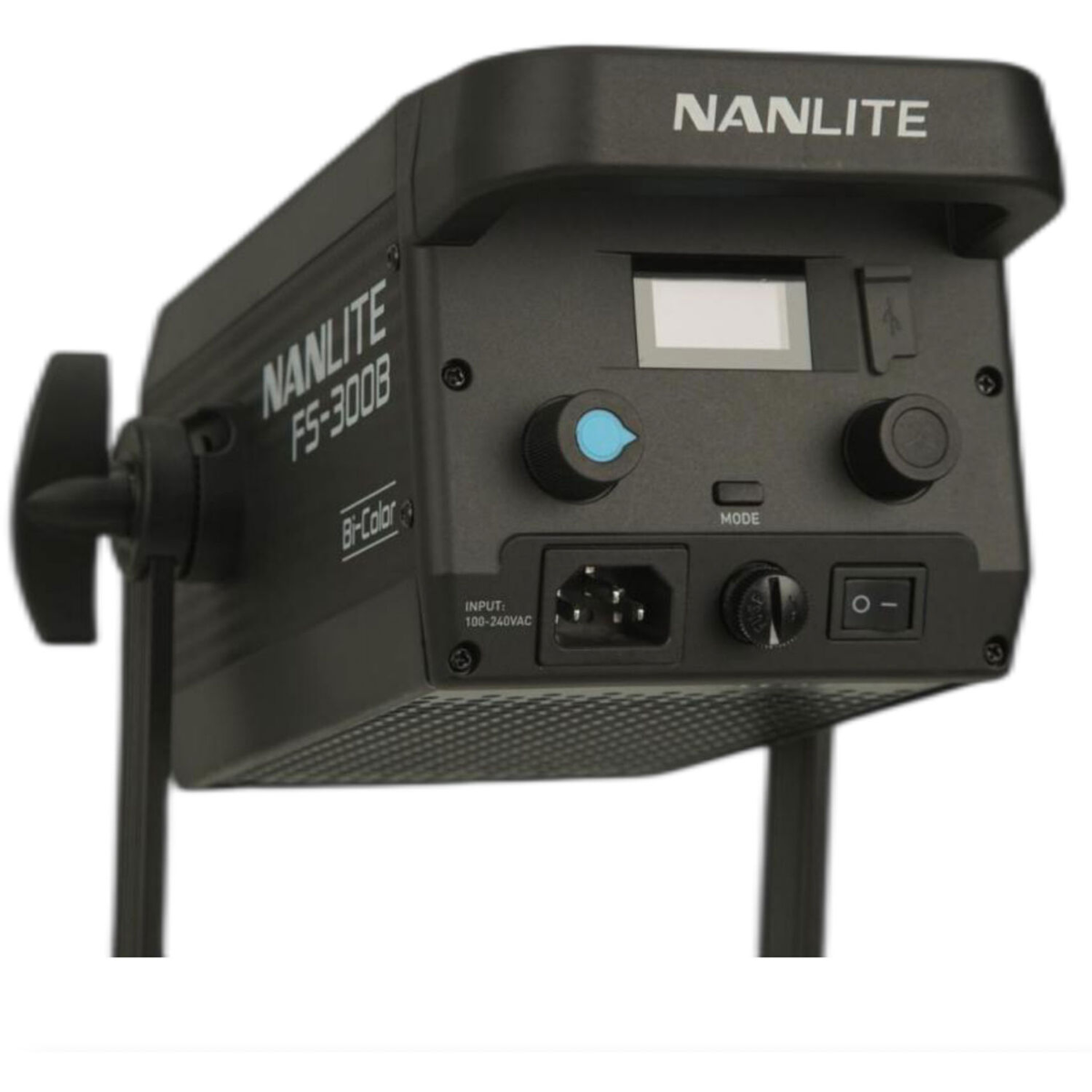 Luz de Vídeo LED Bicolor Nanlite FS-300B 300W com Montagem Bowens e Controle Avançado