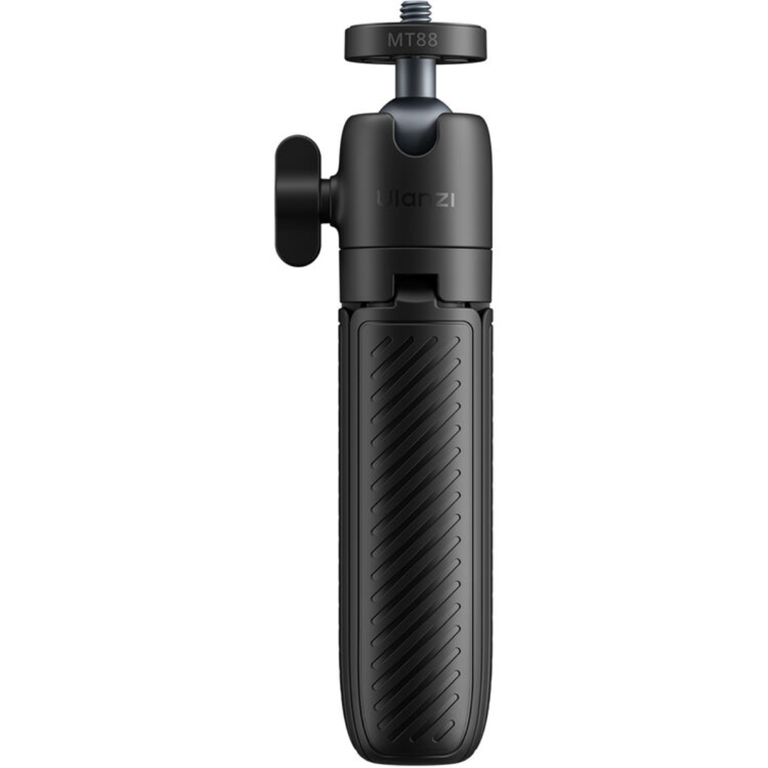 Tripé Clip para Mochila Ulanzi MT88 ClipMate – Suporte 3 em 1 com Bastão Selfie, Ball Head 360° e Rosca 1/4"