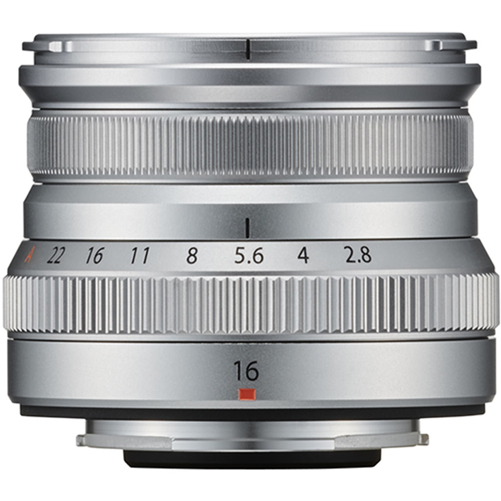 Lente FUJIFILM XF 16mm f/2.8 R WR (Prata)