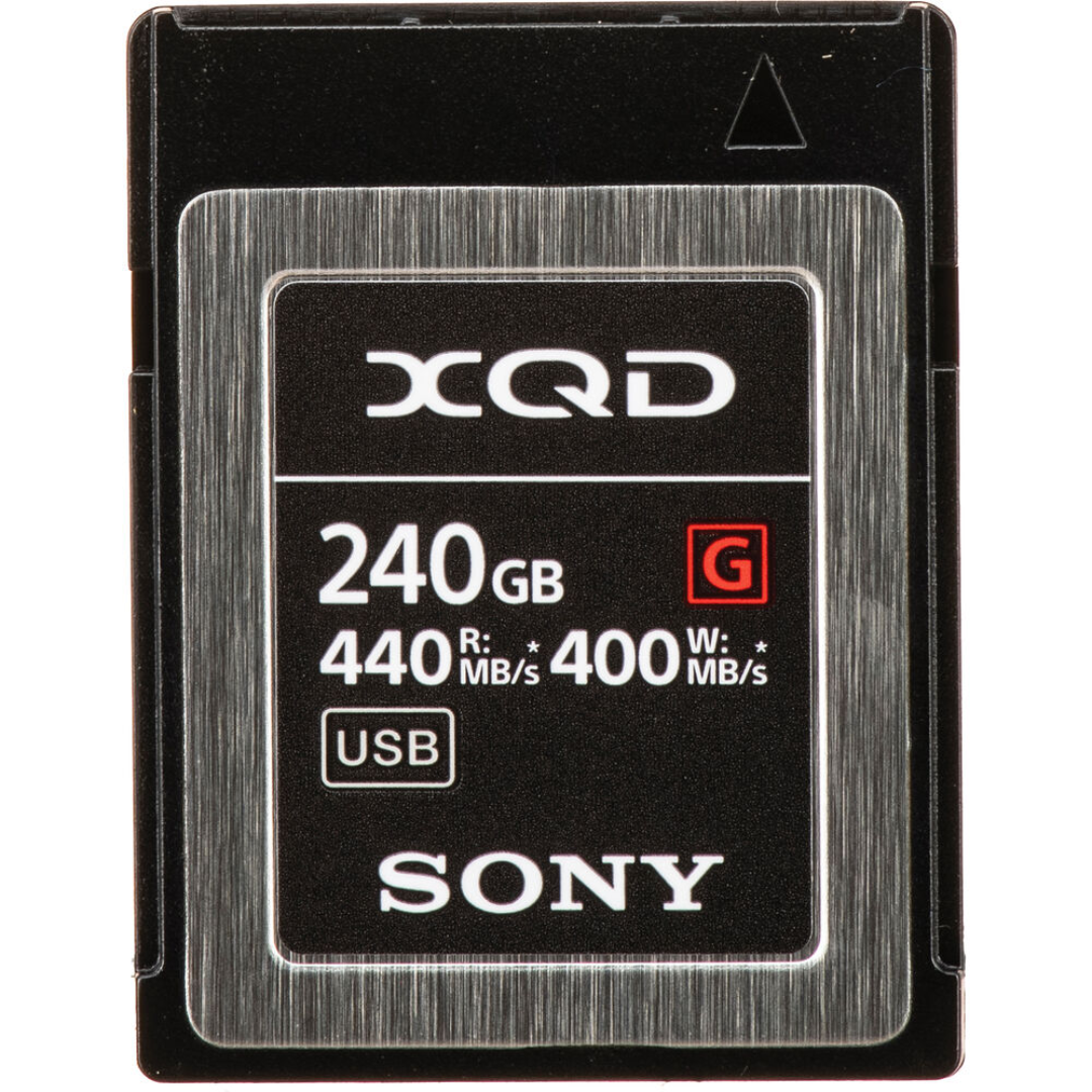 Cartão de Memória XQD Sony 240GB Serie G 440MB/s
