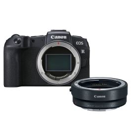 Câmera Canon EOS RP Mirrorless (Corpo) + Adaptador de Montagem Canon EF-EOS R