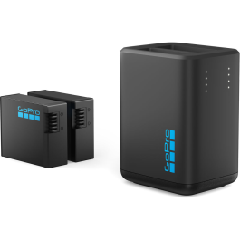 Carregador Duplo GoPro + 2 Baterias Enduro para HERO13 Black