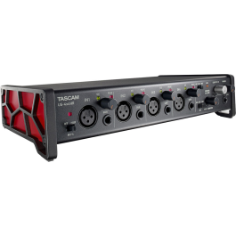 Interface de áudio/MIDI TASCAM US-4x4HR USB-C 