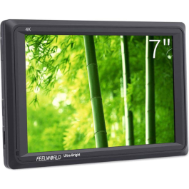 Monitor de Câmera FeelWorld 7" 4K Ultra Bright – com HDMI Loop-Through 