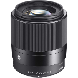Lente Sigma Contemporary 30mm f/1.4 DC DN para FUJIFILM X