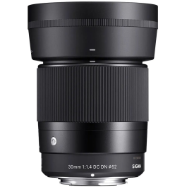 Lente Sigma Contemporary 30mm f/1.4 DC DN para Canon RF