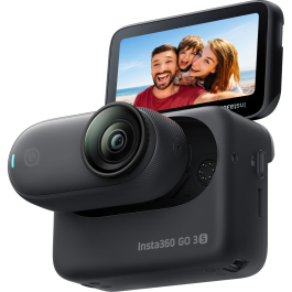 Câmera Insta360 GO 3S 128GB (Preta) – Compacta e Portátil para Vídeos em Movimento