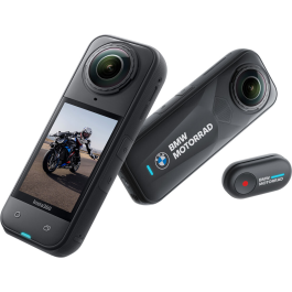 Câmera Insta360 X5 360° 8K BMW Motorrad Edition – Gravação Imersiva de Alta Performance