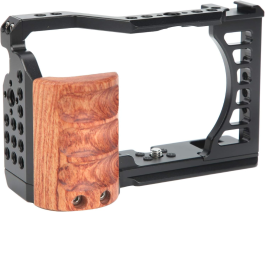 Cage Andoer para Câmera Sony a6400 – Múltiplas Roscas 1/4"-20 para Acessórios