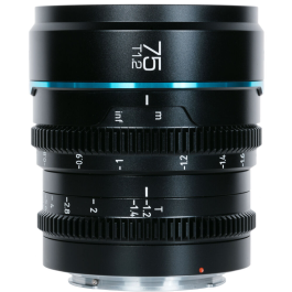 Lente Cinema Sirui Night Walker 75mm T1.2 S35 para Sony E