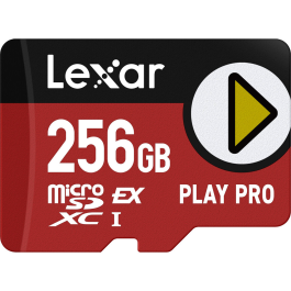 Cartão de Memória microSDXC Lexar Play Pro 256GB UHS-I 900MB/s