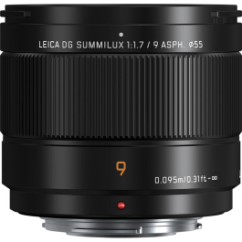 Lente Panasonic Leica DG Summilux 9mm f/1.7 ASPH (Micro Quatro Terços)