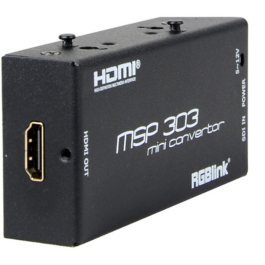 Mini Conversor RGBlink MSP 303 SDI para HDMI – Sinal Profissional para Vídeo