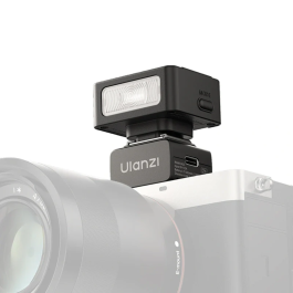Disparador de Flash Sem Fio Ulanzi LA10 C059 – Trigger 2.4GHz com Hot Shoe Universal e Alcance de até 8 m