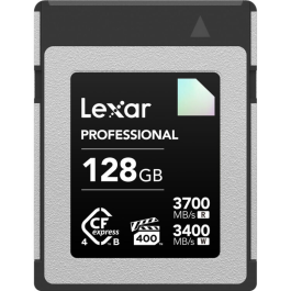 Cartão de Memória CFexpress 4.0 Lexar Profissional Diamond 128GB Type B 3700MB/s