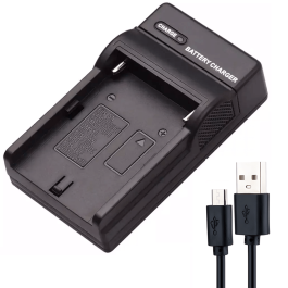 Carregador NP-F para Baterias Sony NP-F550 / NP-F750 / NP-F960 / NP-F970