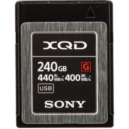 Cartão de Memória XQD Sony 240GB Serie G 440MB/s