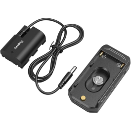 Placa Adaptadora de Bateria SmallRig Série L/NP-F com Dummy Battery LP-E6NH – Alimentação Contínua para Câmeras Canon