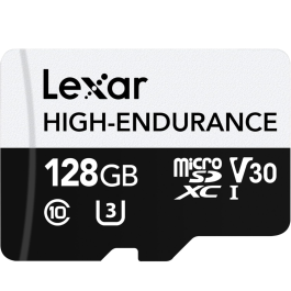 Cartão de Memória microSDXC Lexar Endurance 128GB UHS-I 100MB/s