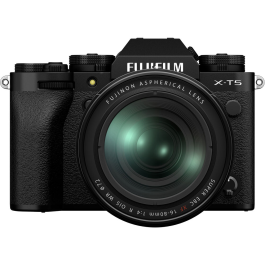 Câmera FUJIFILM X-T5 Mirrorless com lente XF 16-80mm f/4 R OIS WR - Preta