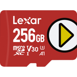 Cartão de Memória microSDXC Lexar Play 256GB UHS-I 205MB/s