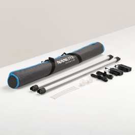 Kit 2 Luzes de Vídeo LED RGB Nanlite PavoTube II 30C – Tubos de Iluminação Profissional com Efeitos Criativos