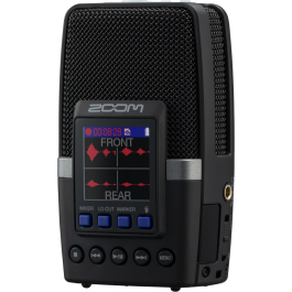 Gravador de Áudio Zoom H2essential com 3 Microfones Internos