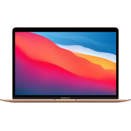 MacBook Air M1 8GB RAM 256GB SSD de 13,3" com tela Retina MGND3 - Dourado