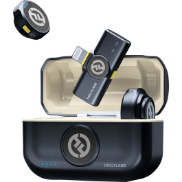 Microfone Wireless Hollyland Lark M2 DUO com conector Lightning 