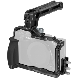 Cage SmallRig com Alça Superior para Câmera Nikon ZR – Proteção e Montagem de Acessórios