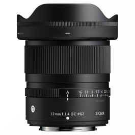 Lente Sigma Contemporary 12mm f/1.4 DC para FUJIFILM X