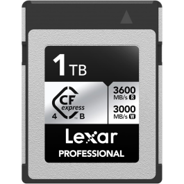 Cartão de Memória CFexpress 4.0 Lexar Profissional Silver 1TB Type B 3600MB/s