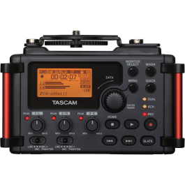 Gravador de Áudio de Campo TASCAM DR-60DmkII – Captação Profissional para Vídeo e DSLR