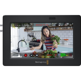 Monitor Gravador Blackmagic Video Assist 5" 3G SDI HDMI HDR – Monitoramento e Gravação Profissional