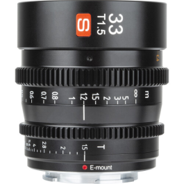 Lente Viltrox 33mm T1.5 para Sony E
